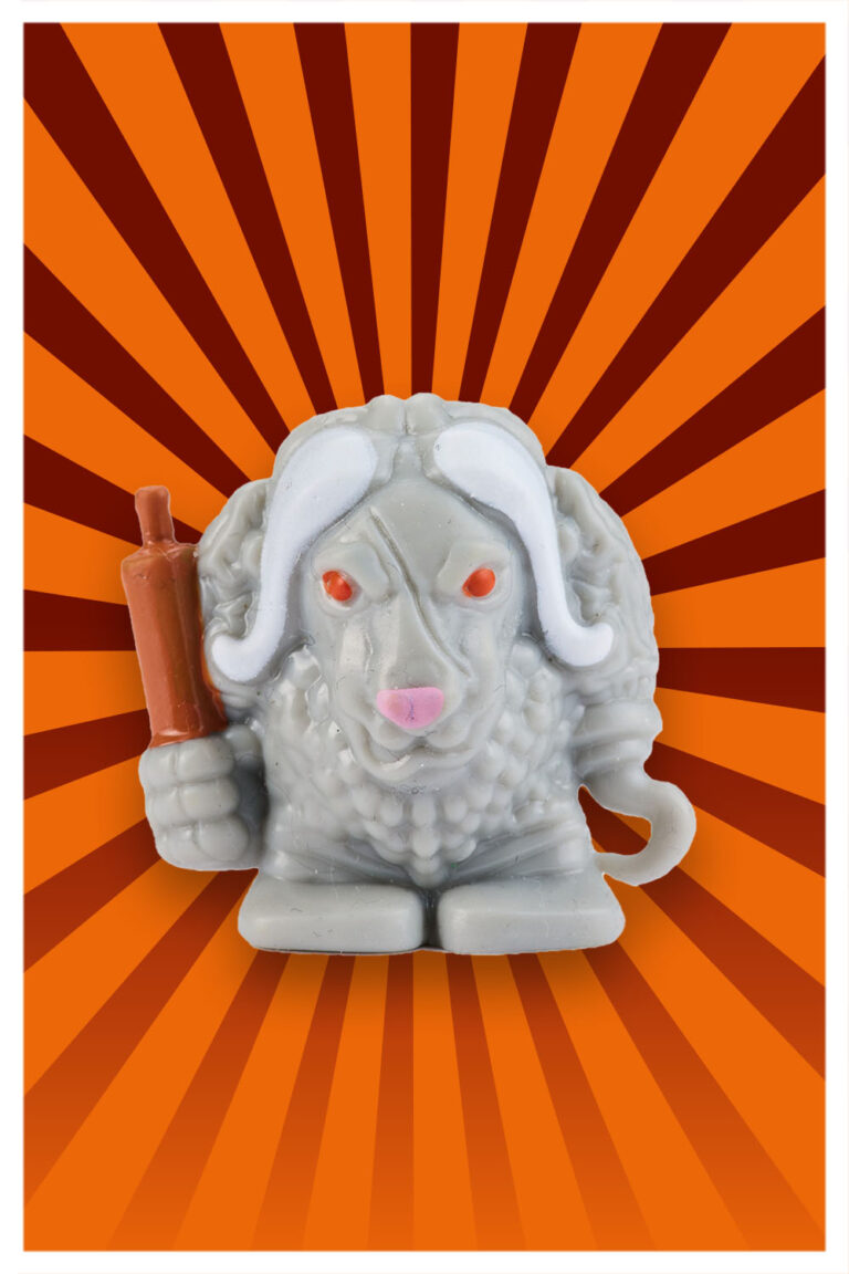 Roll Over (A38) - Animal: Musk Ox, Strength: Everyone bounces off him